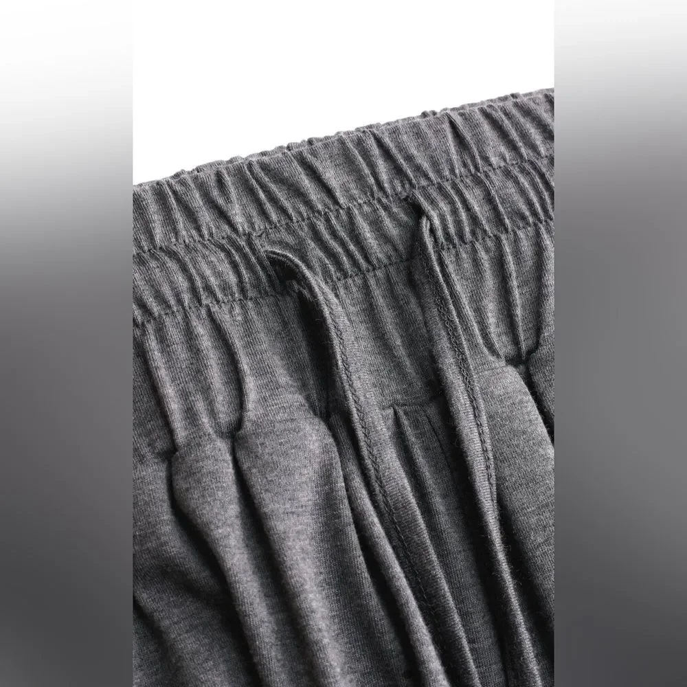 NWT!! SOLID KNOTTED JERSEY TROUSERS CURVE & PLUS From Cider, Comfy AND Sleek - Picture 12 of 15